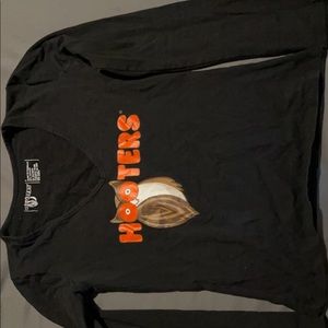 Hooters black long sleeve